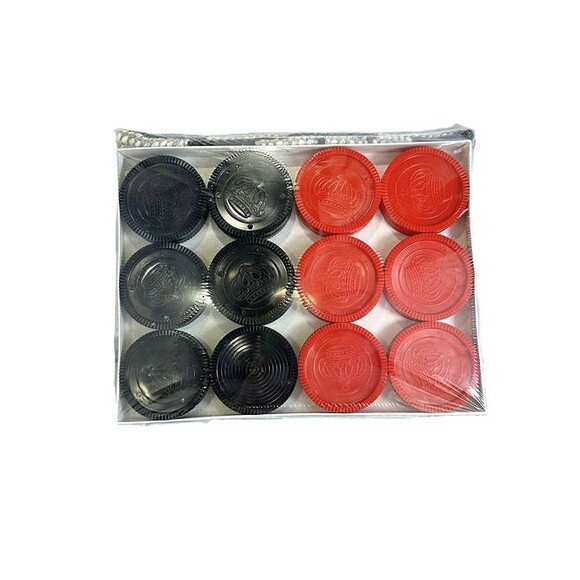 Jumbo 3-in-1 Checker Rug Game – Reversible Fabric Board for Checkers - Picture 2 of 4